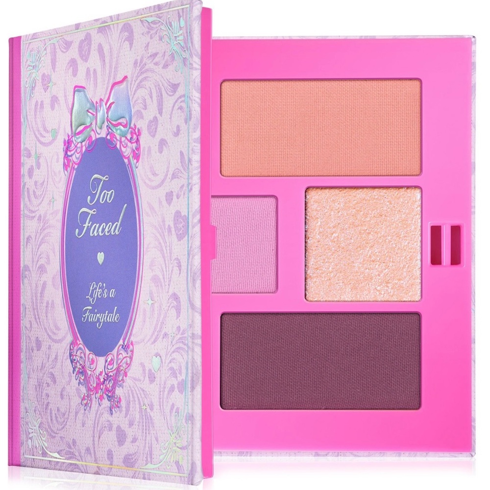 Too Faced Life’s A Fairytale Eyeshadow Palette - Packable, Purse-Sized - NWOBox